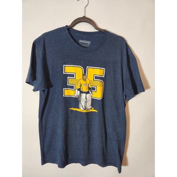 NHL Nashville Predators Goalie Pekka Rinne Men's Breaking T (see description) - Picture 1 of 5
